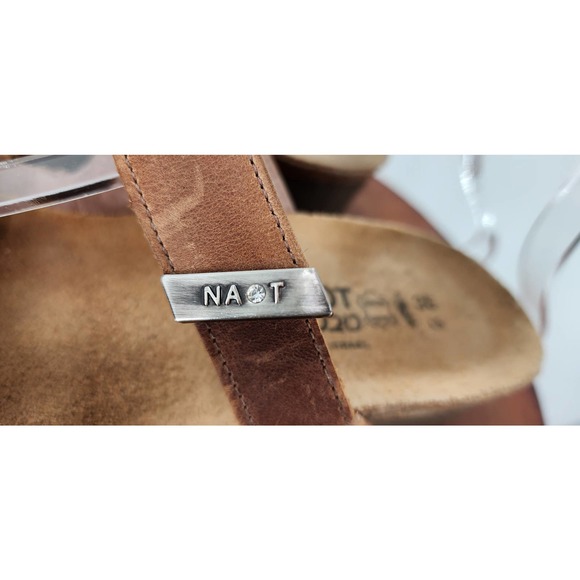 NAOT Slide Leather Comfort Casual Sandals Ladies 5 - Picture 4 of 8